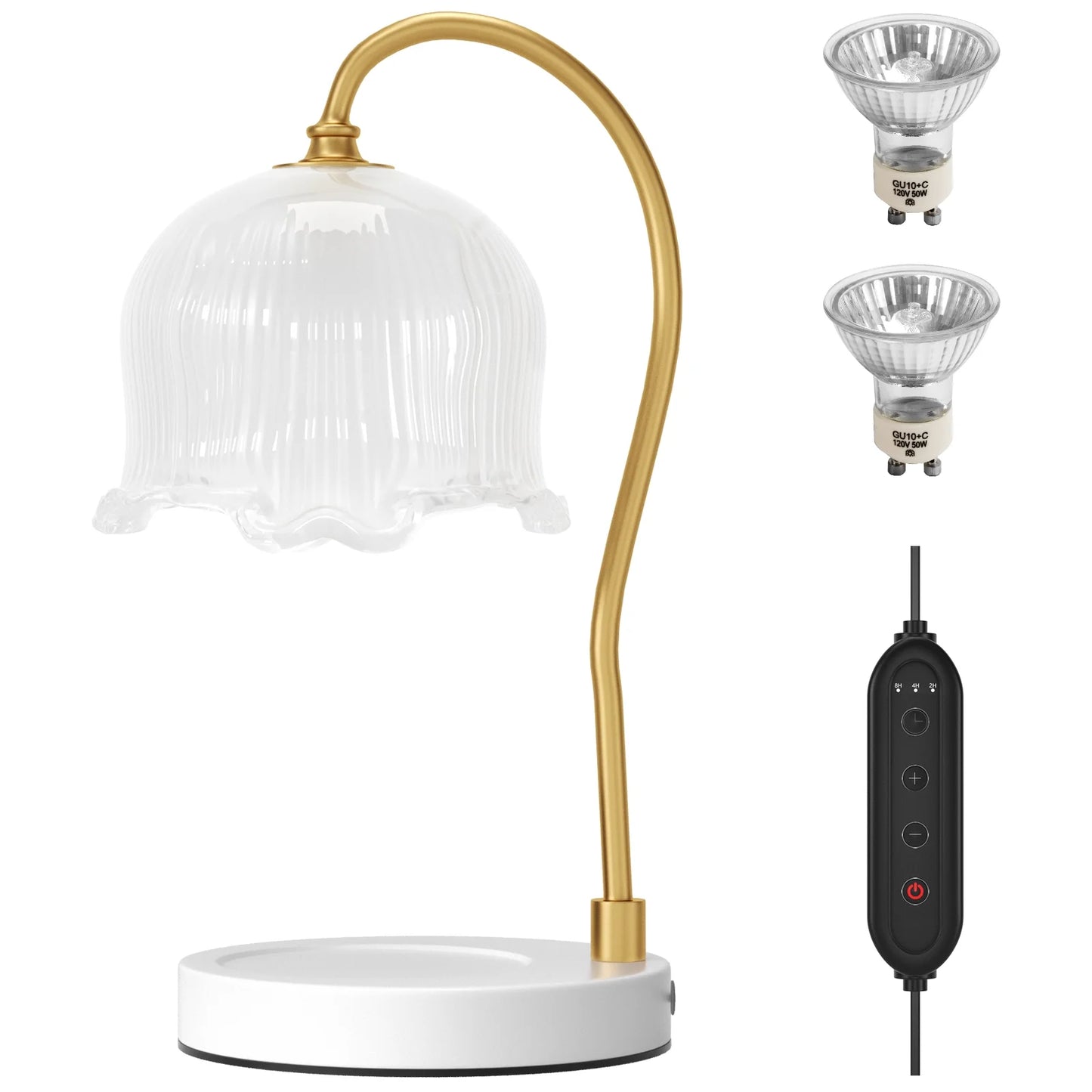 Candle Warmer Lamp with Timer Compatible with All Soy Wax Candles Gifts