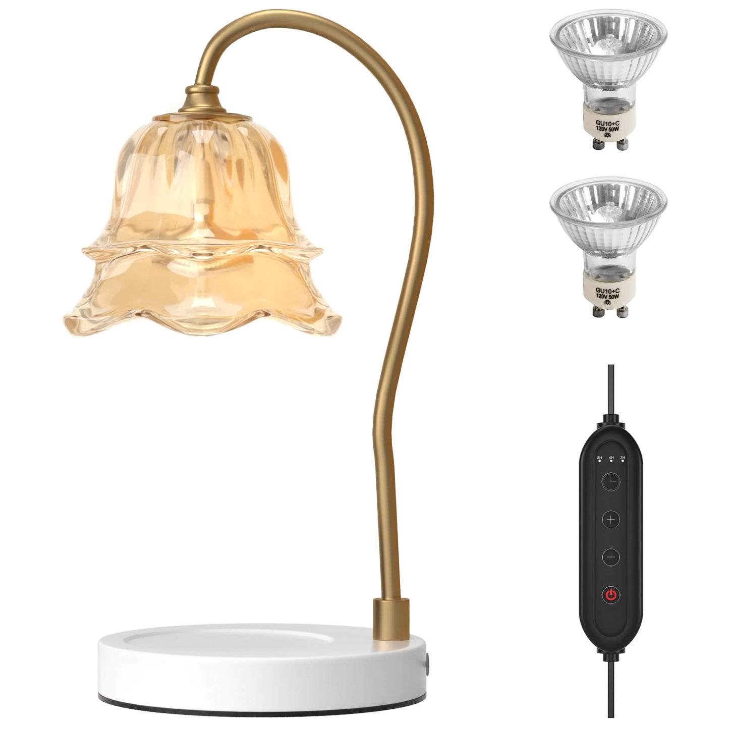 Candle Warmer Lamp with Timer Compatible with All Soy Wax Candles Gifts