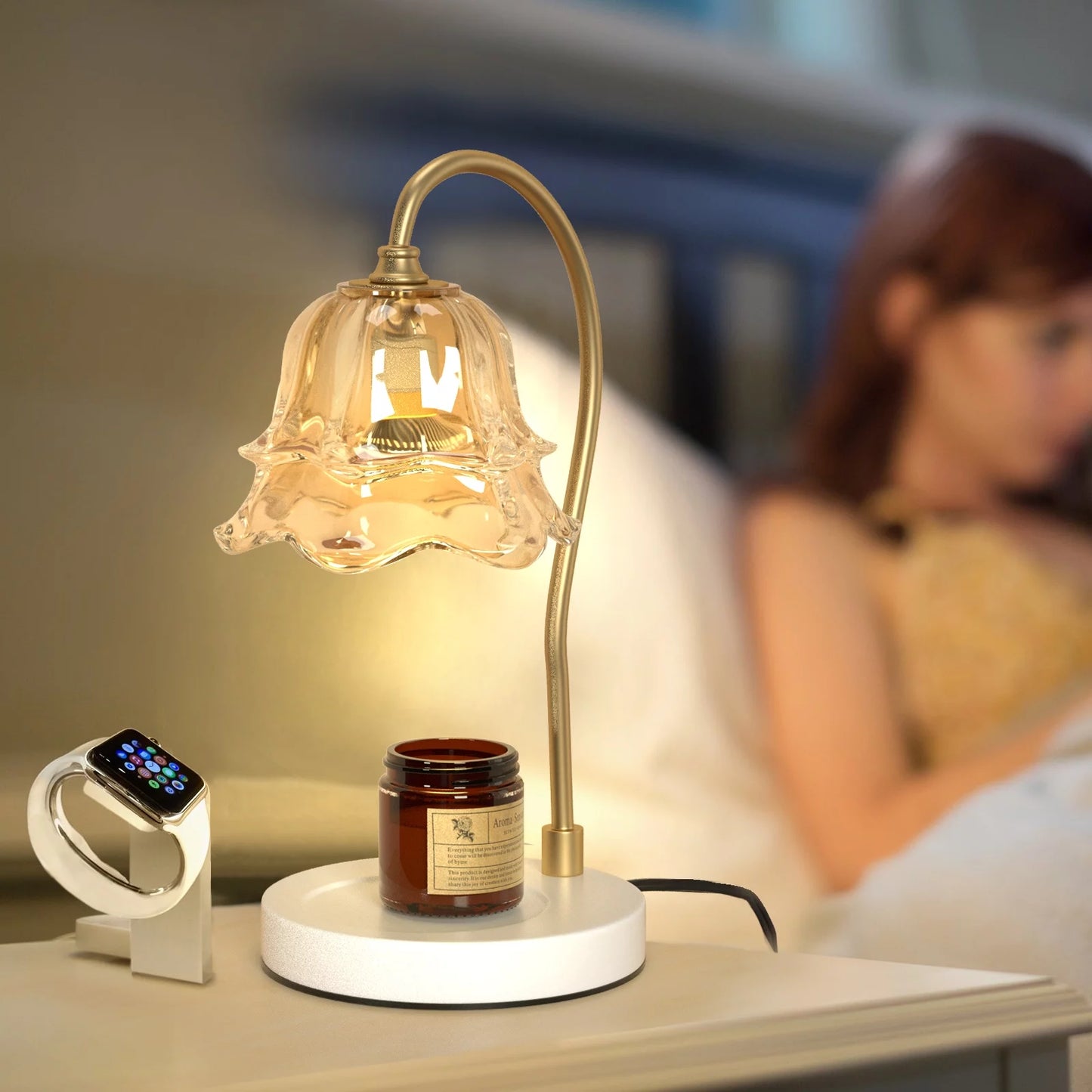 Candle Warmer Lamp with Timer Compatible with All Soy Wax Candles Gifts