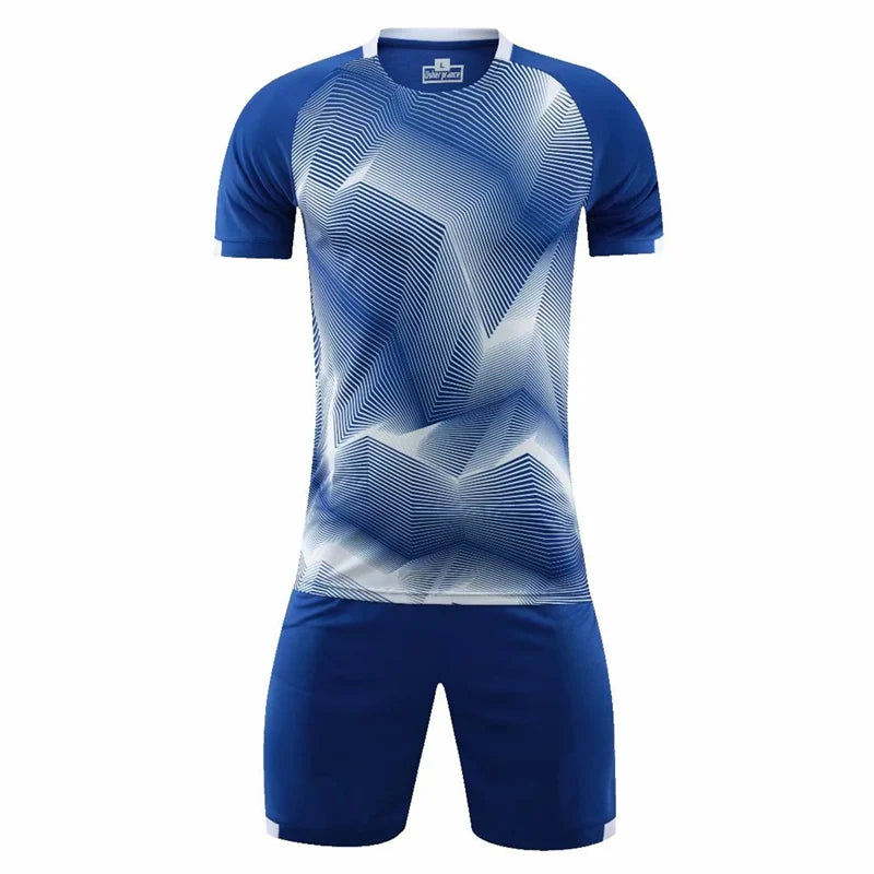 Men Sports Shirts Pants Running Suits Children Soccer Jerseys Gym Jogging Fitness Workout Sportswear Men Sport Clothes Tracksuit