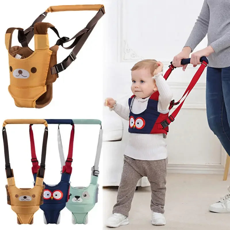 Toddler Baby Walking Harnesses Backpack Leashes for Little Children Kids Assistant Learning Safety Reins Harness Walker